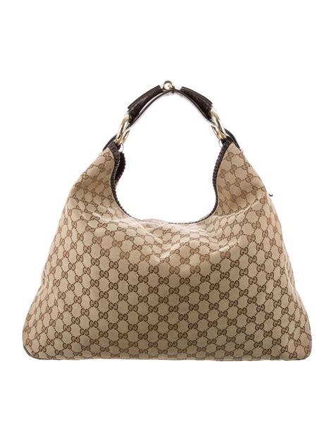 gucci horsebit hobo replica|Gucci handbags horsebit hobo large.